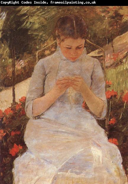 Mary Cassatt Being young girl who syr